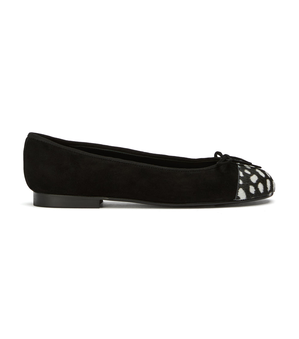Tony Bianco Robyn Black Suede/Black Speckle - Black Suede/Black Speckle