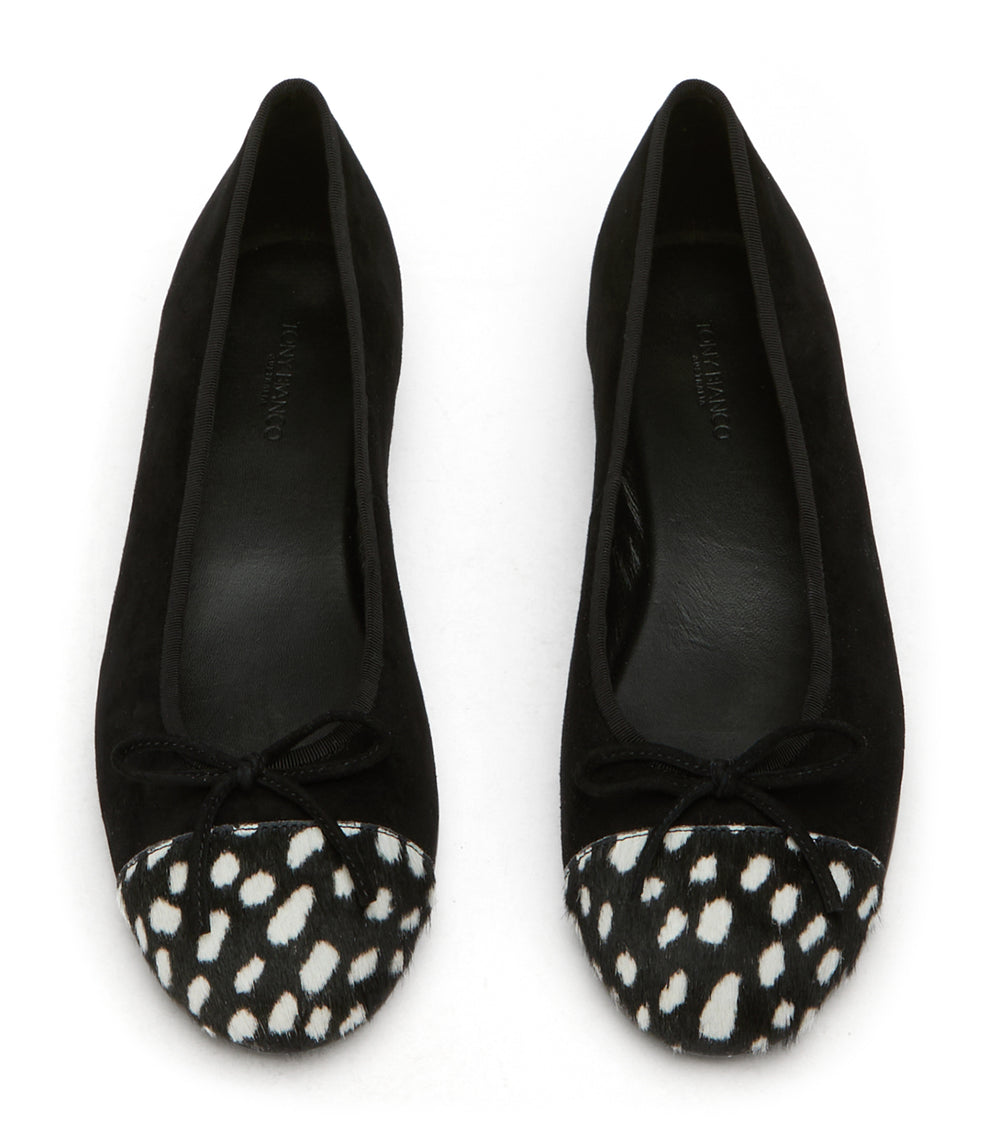 Tony Bianco Robyn Black Suede/Black Speckle - Black Suede/Black Speckle