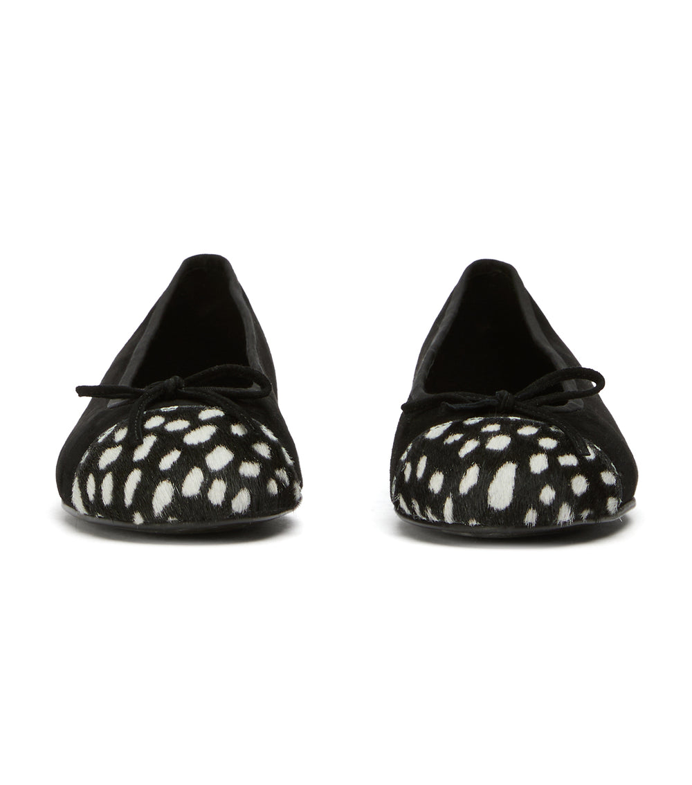 Tony Bianco Robyn Black Suede/Black Speckle - Black Suede/Black Speckle
