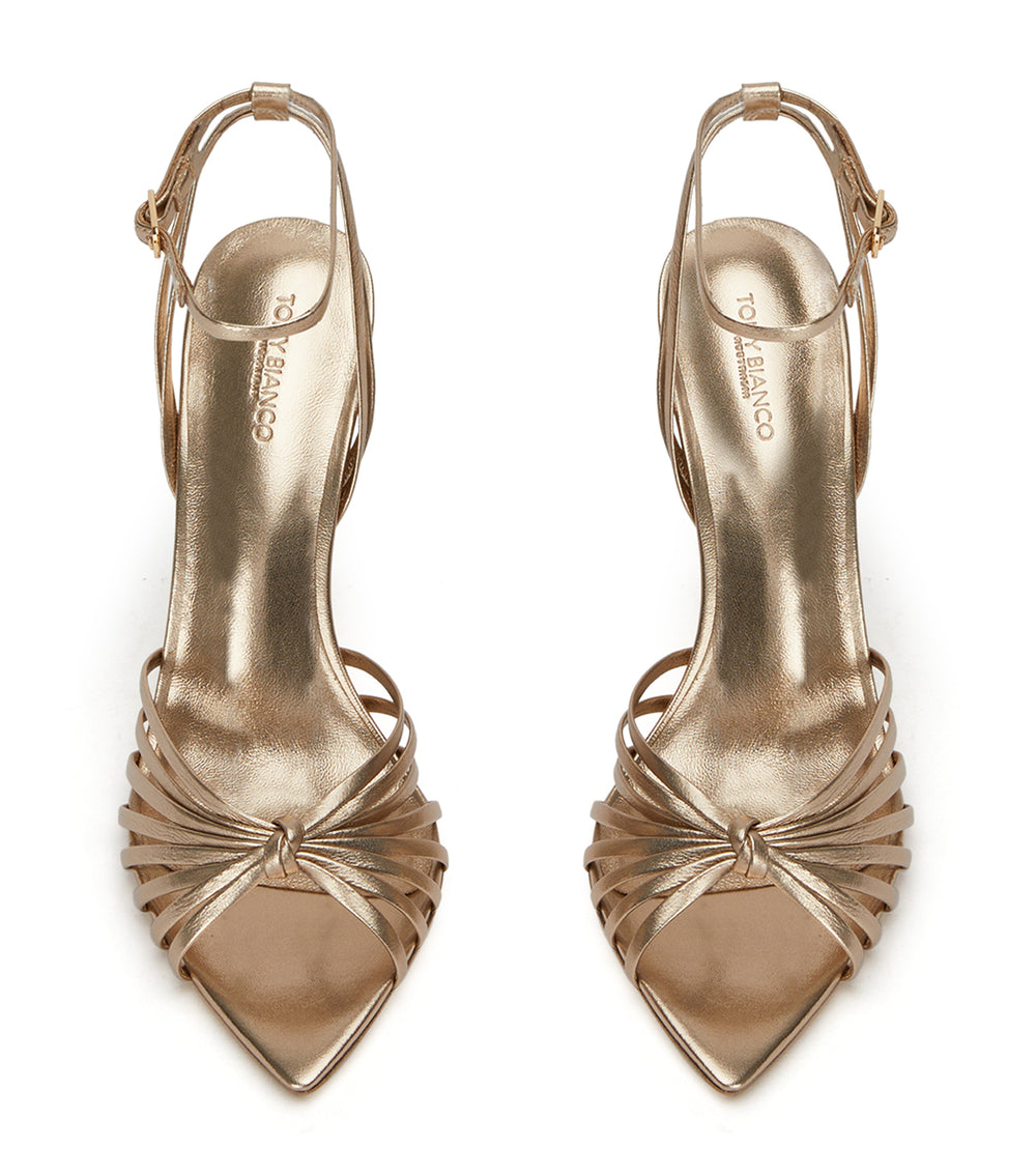 Tony Bianco Maxos Amber Nappa Metallic - Amber Nappa Metallic