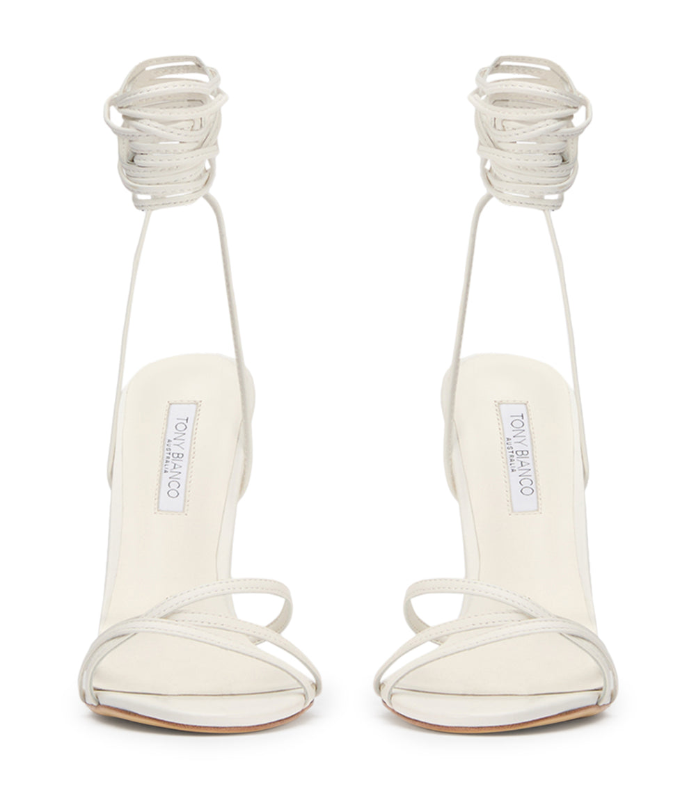 Tony Bianco Kaz White Nappa - White Nappa