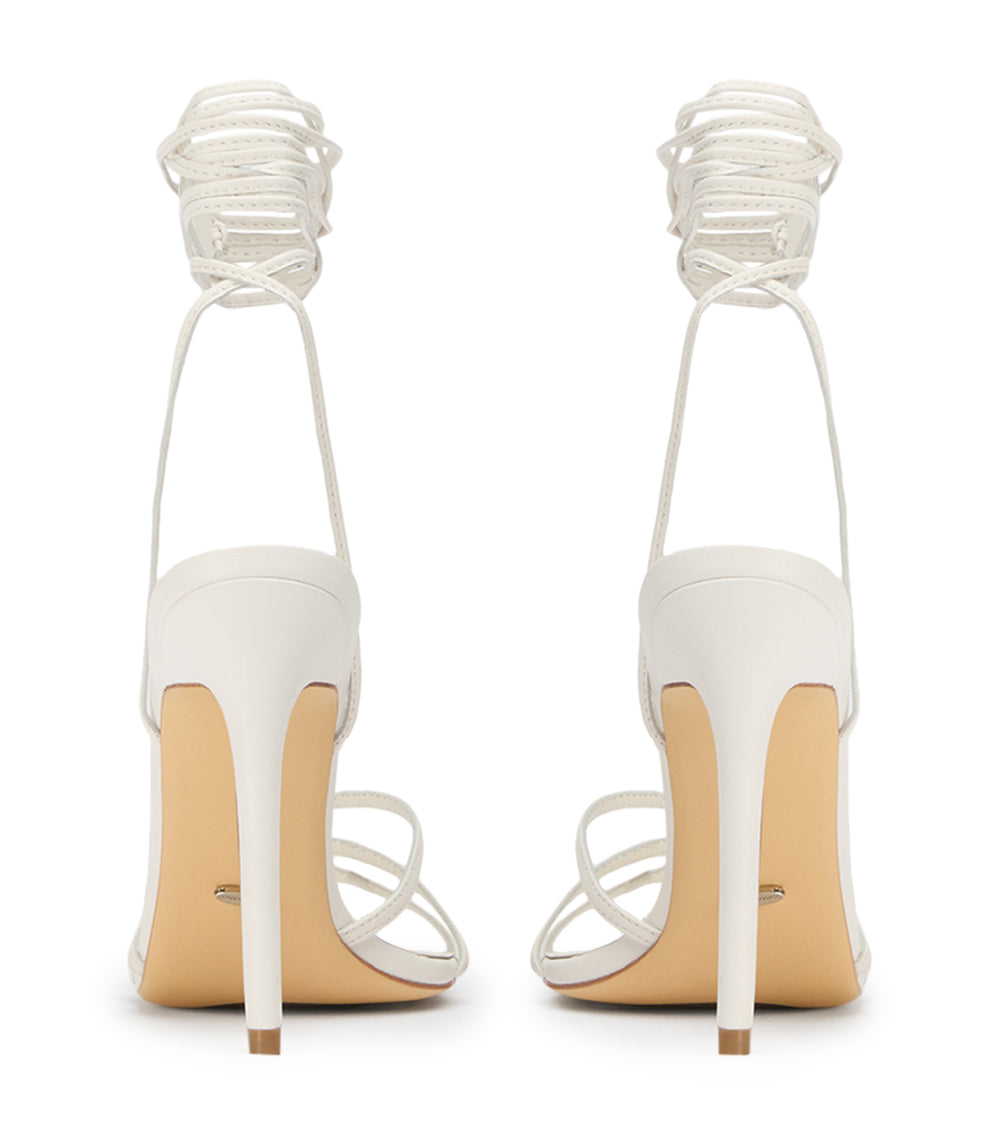 Tony Bianco Kaz White Nappa - White Nappa