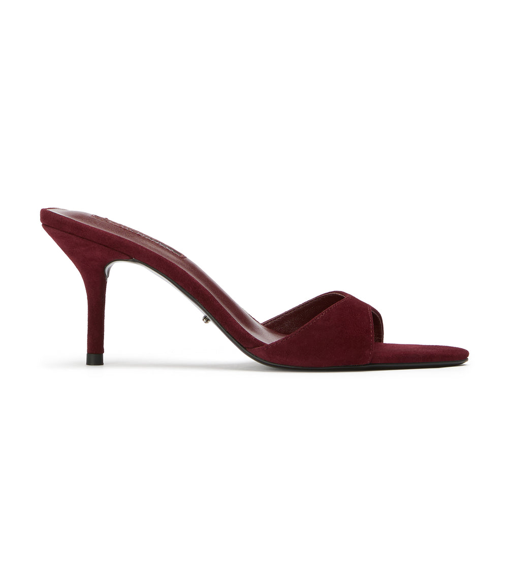 Tony Bianco Hallie Vino Suede - Vino Suede