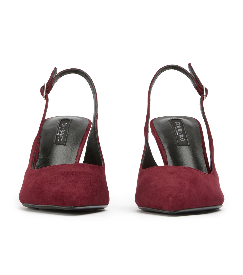 Tony Bianco Baz Vino Suede - Vino Suede