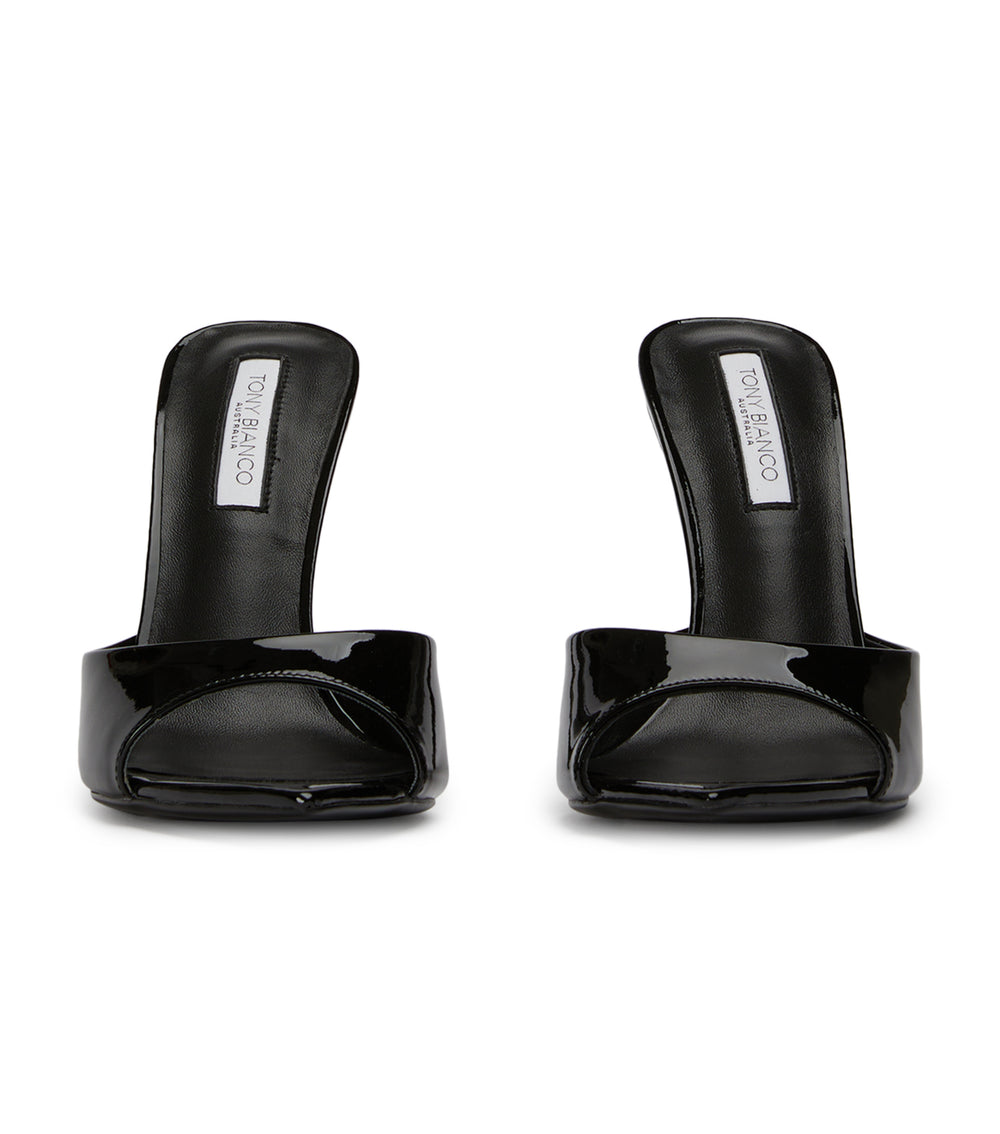 Tony Bianco Malibu Black Patent - Black Patent