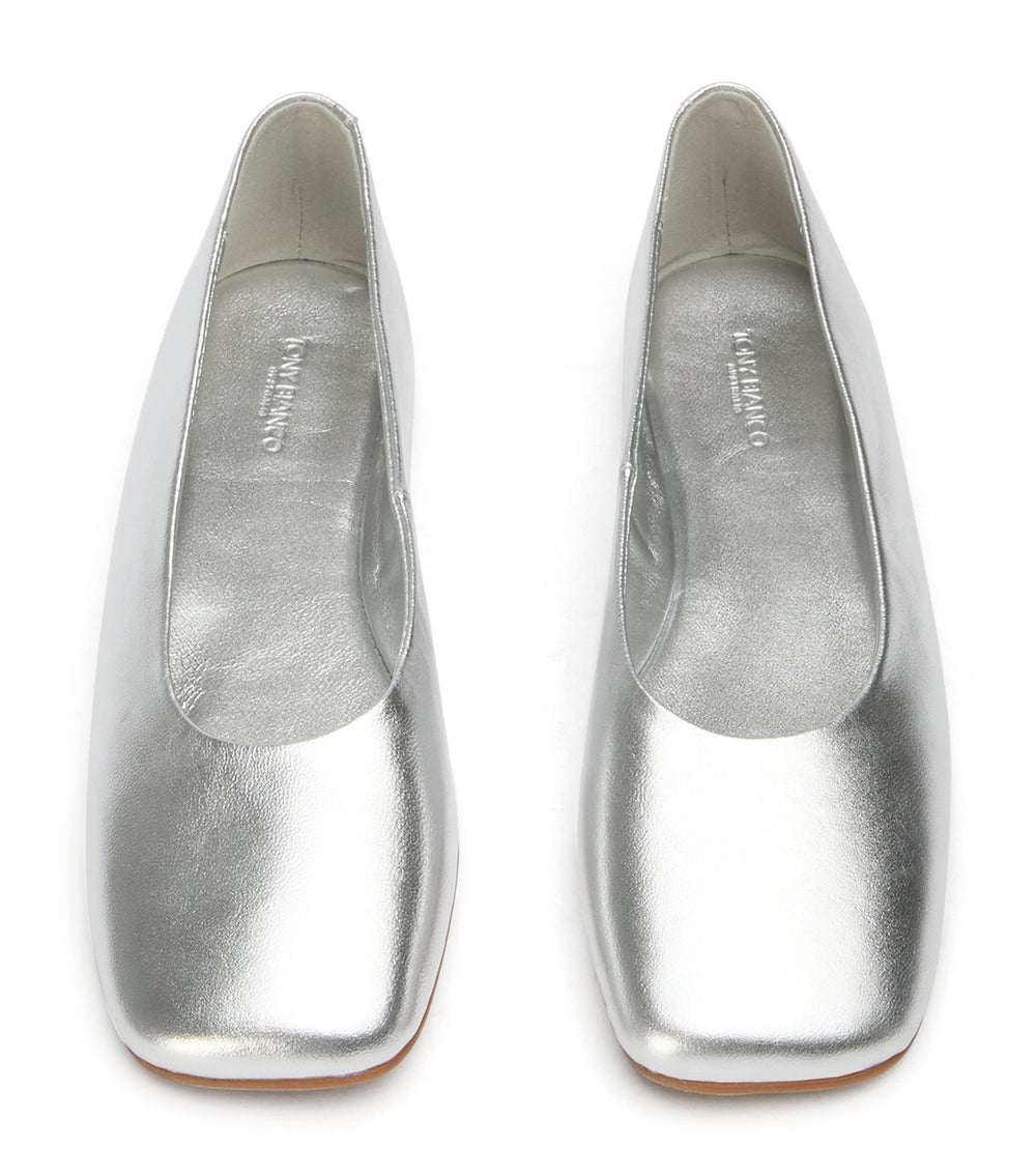 Tony Bianco Celeste Silver Nappa Metallic - Silver Nappa Metallic