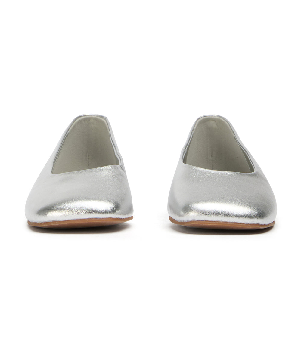 Tony Bianco Celeste Silver Nappa Metallic - Silver Nappa Metallic