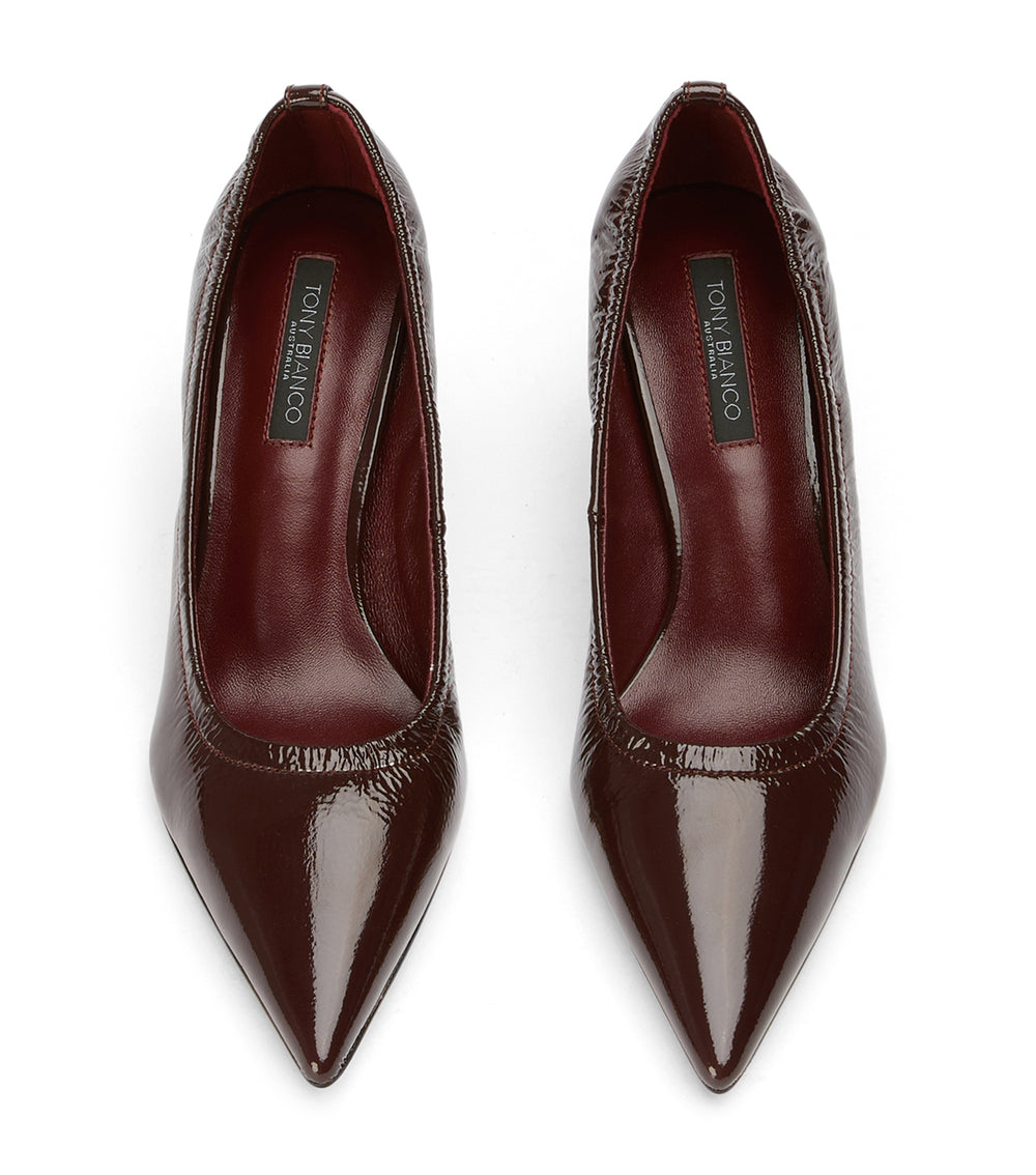 Tony Bianco Baker Vino Nappa Patent - Vino Nappa Patent