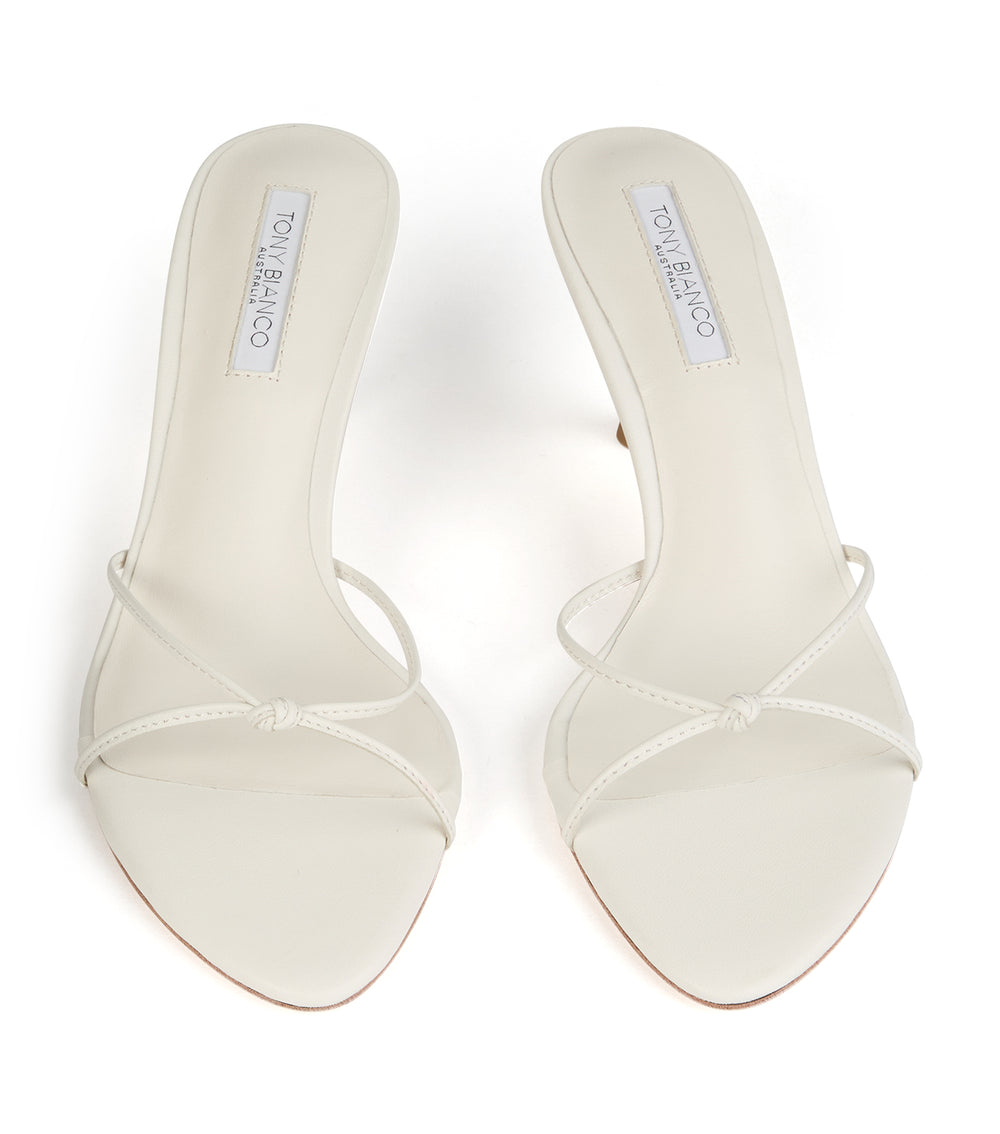 Tony Bianco Dana White Nappa - White Nappa