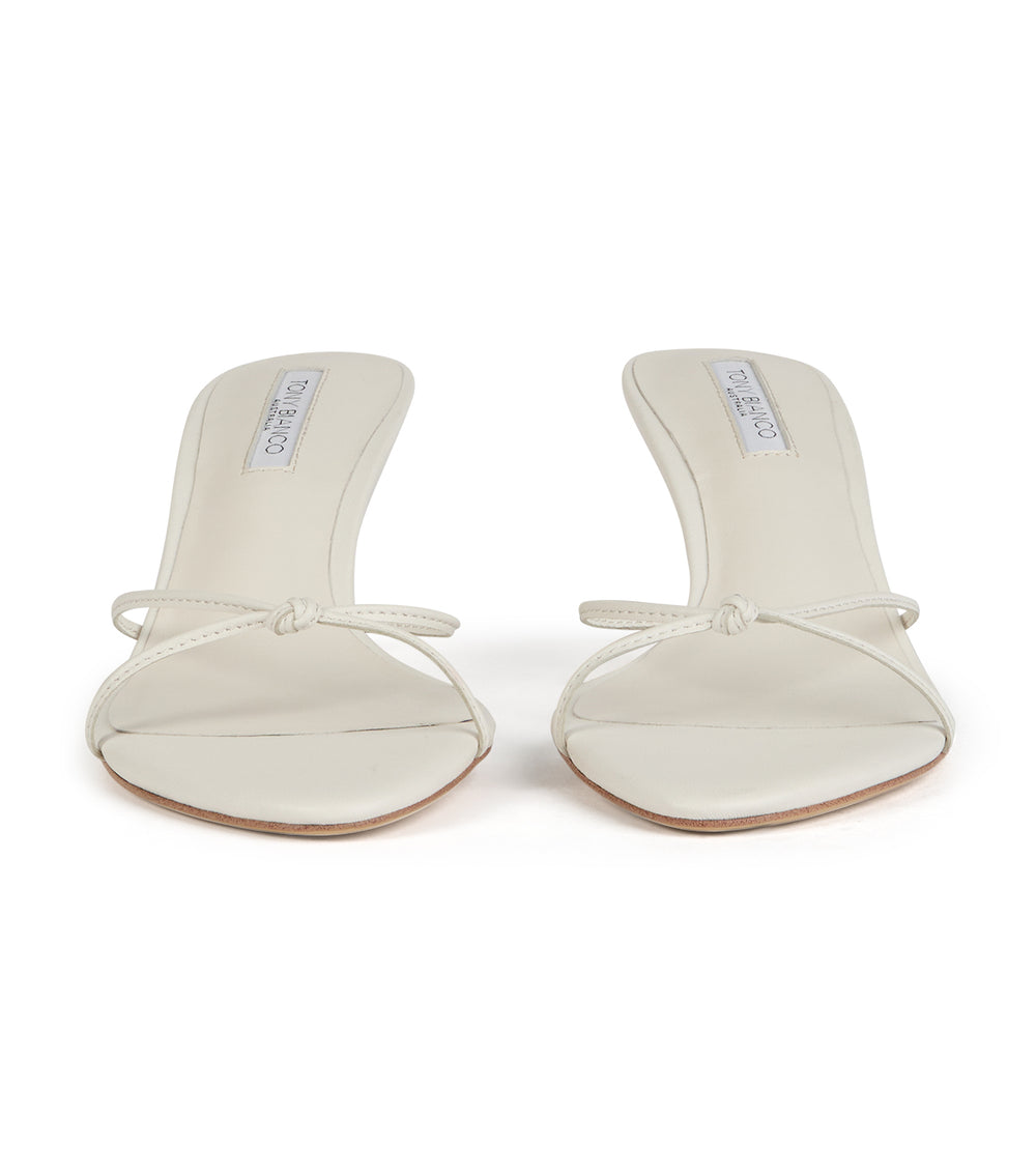 Tony Bianco Dana White Nappa - White Nappa