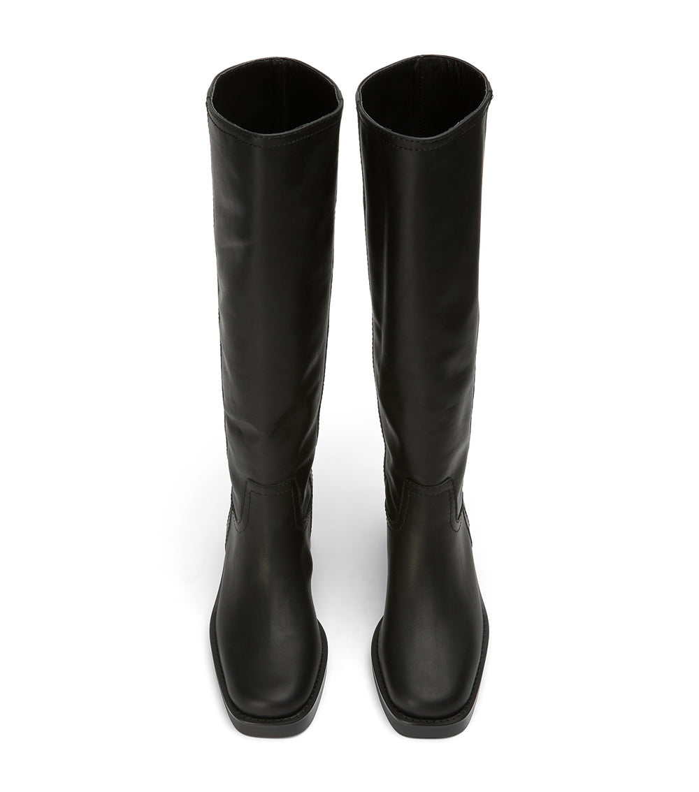 Tony Bianco Toronto Black Wax - Black Wax