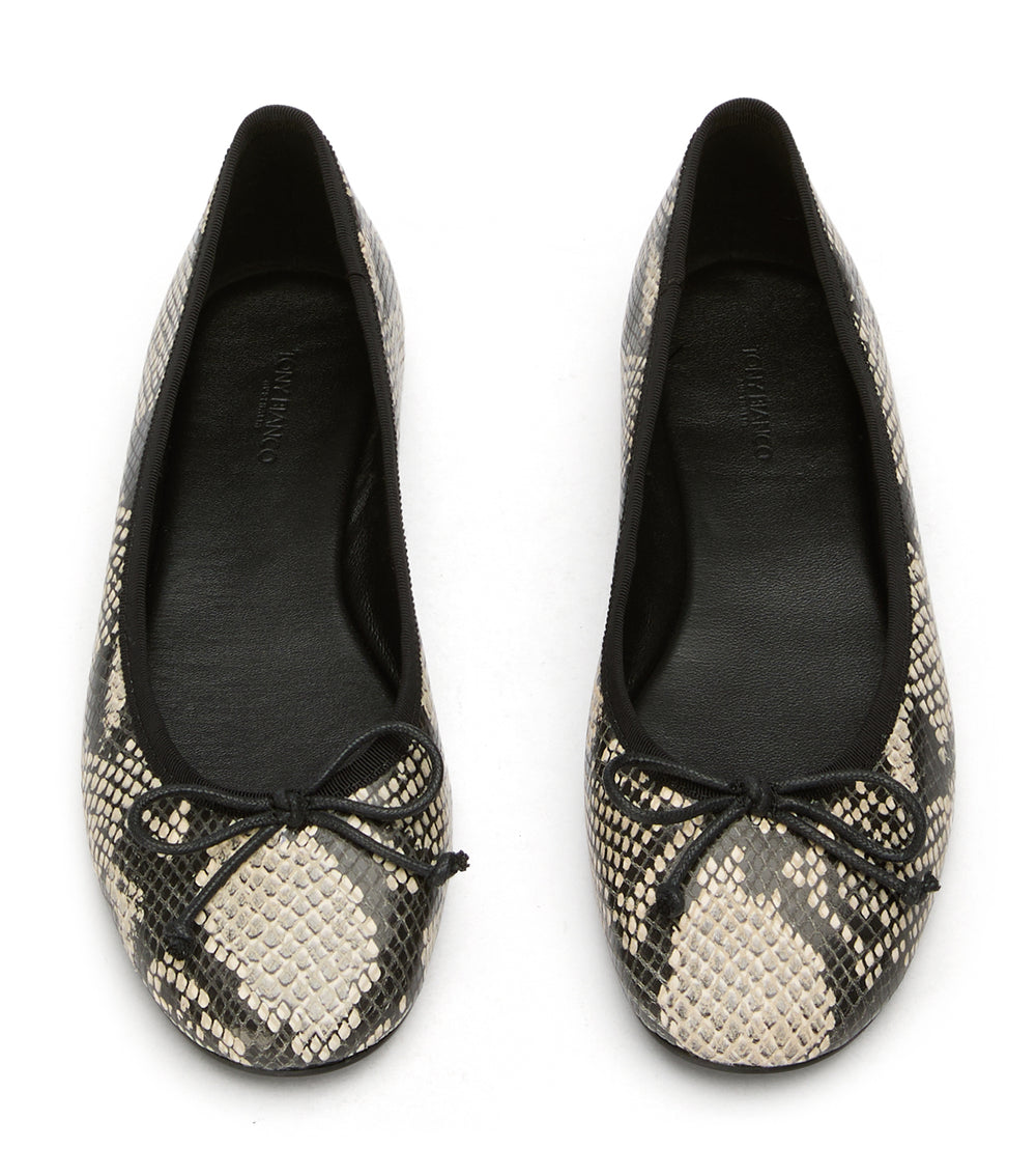 Tony Bianco Comma Ecru Snake - Ecru Snake