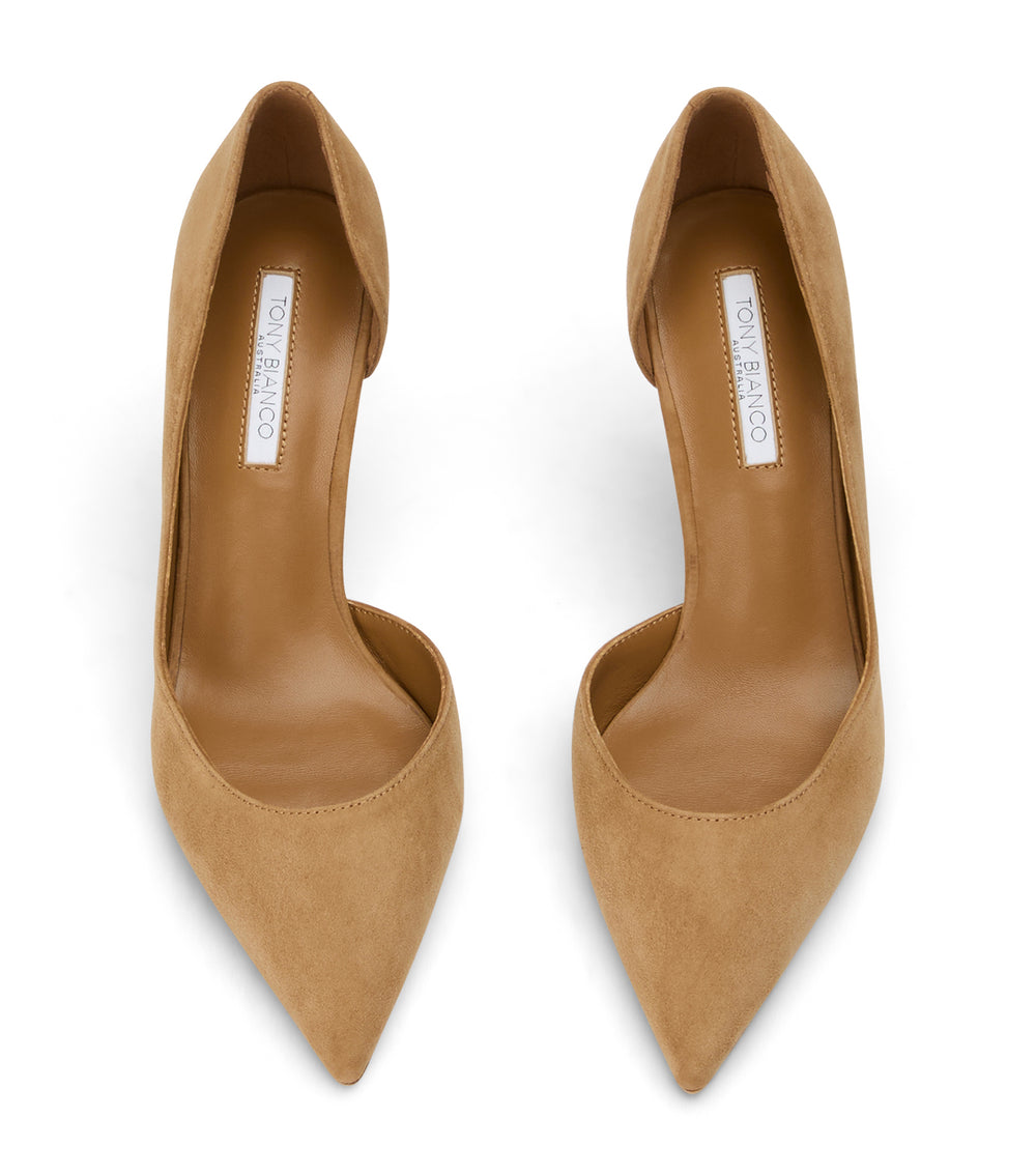 Tony Bianco Paris Taupe Suede - Taupe Suede