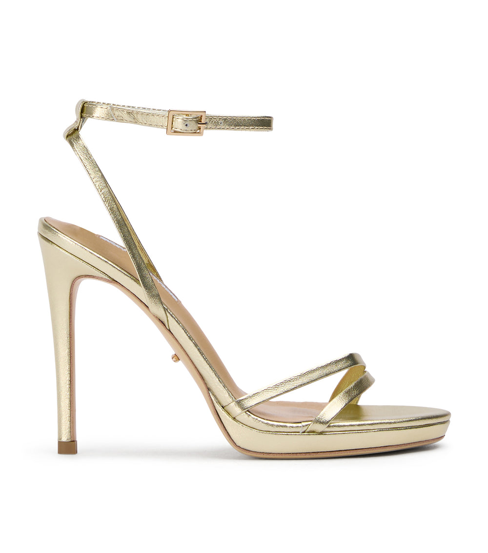 Tony Bianco Sage Gold Nappa Metallic - Gold Nappa Metallic