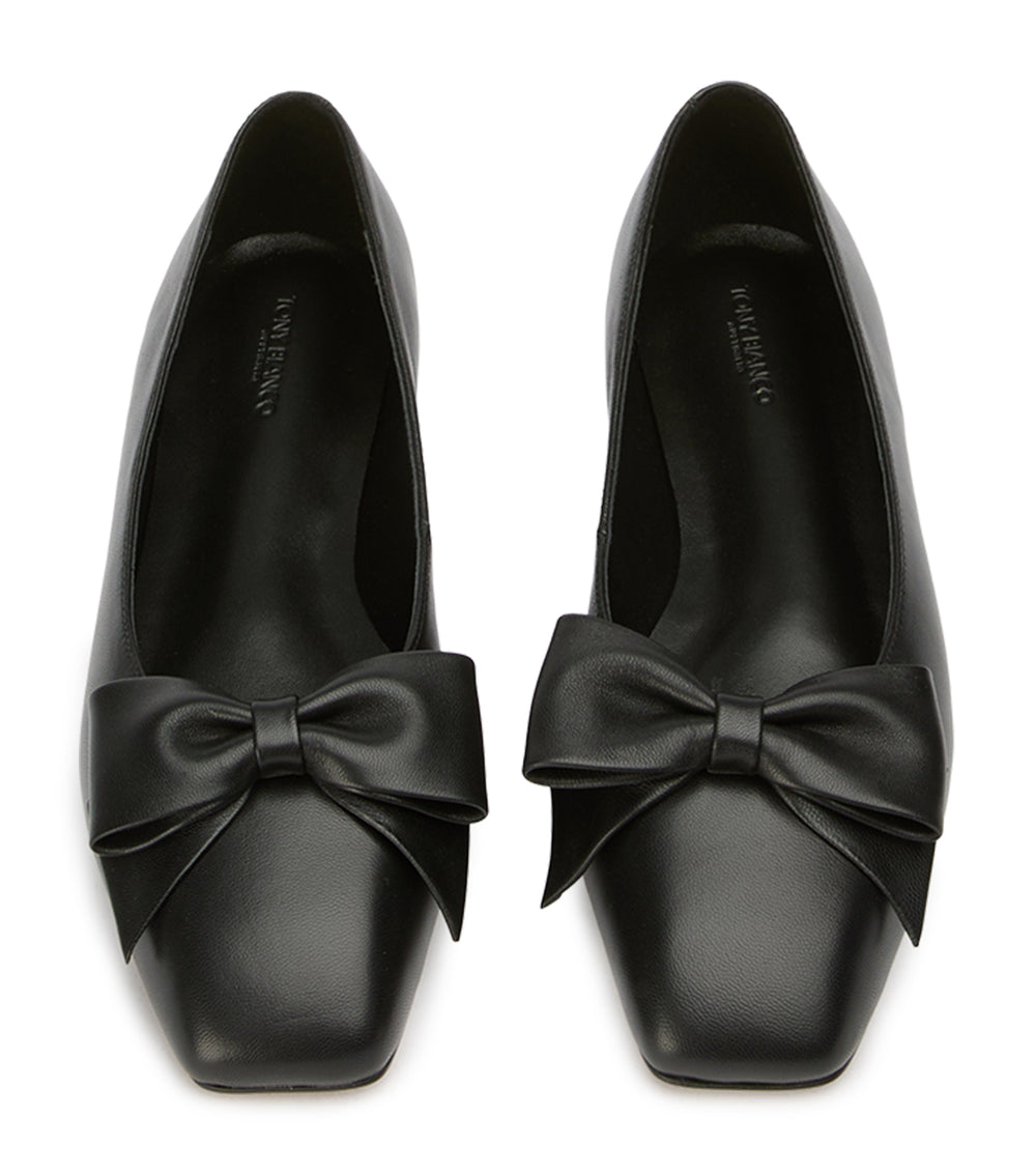 Tony Bianco Bettina Black Nappa - Black Nappa