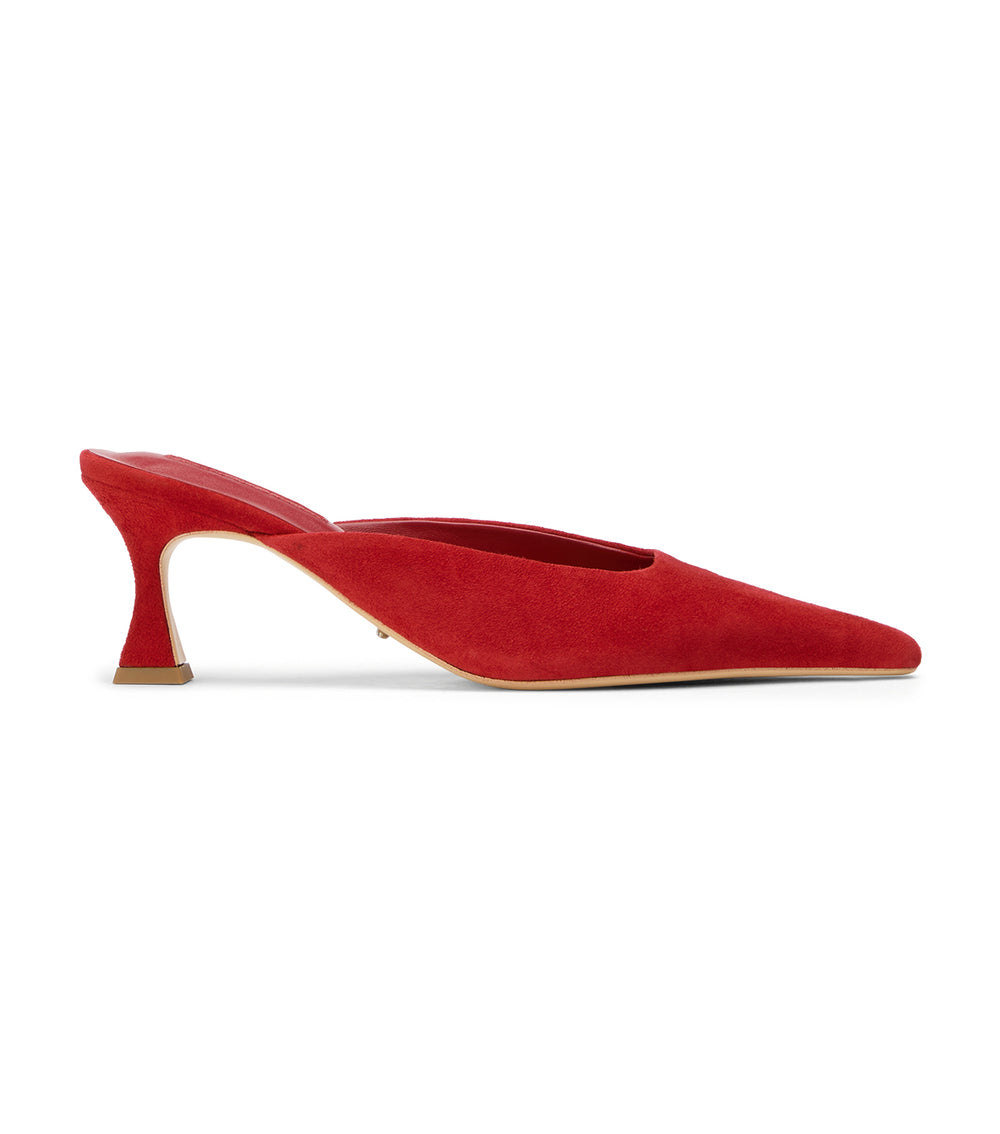 Tony Bianco Juniper Red Suede - Red Suede