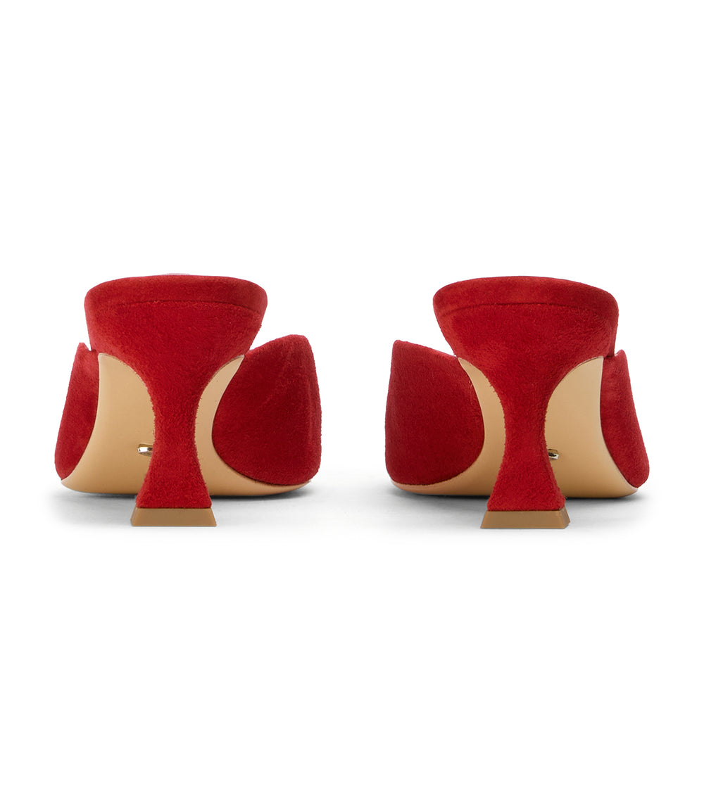 Tony Bianco Juniper Red Suede - Red Suede