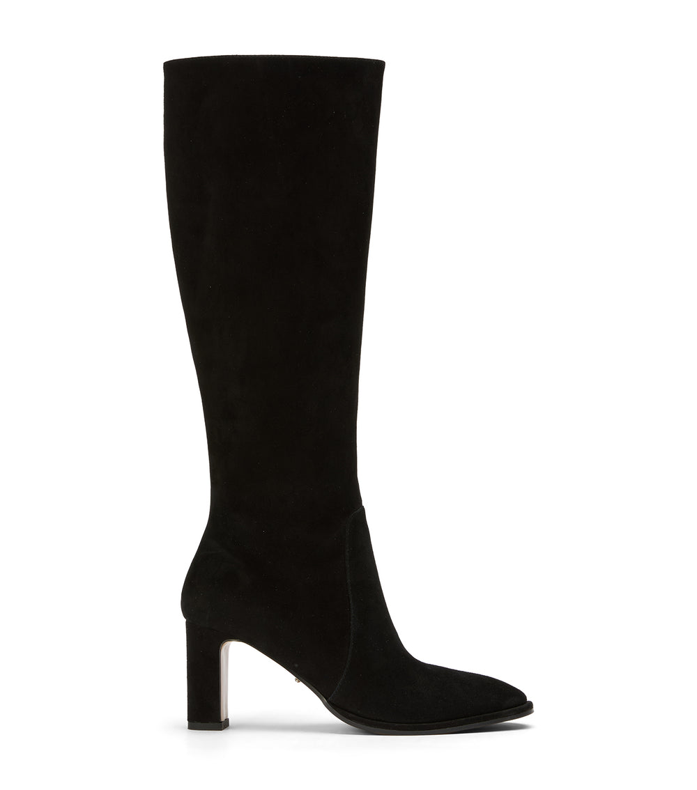 Tony Bianco Glam Black Suede - Black Suede