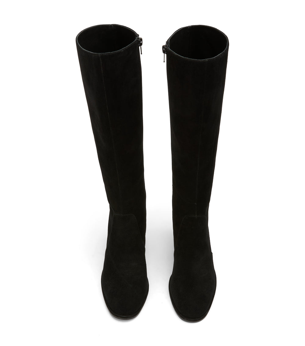 Tony Bianco Glam Black Suede - Black Suede