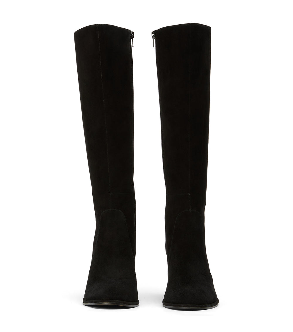 Tony Bianco Glam Black Suede - Black Suede