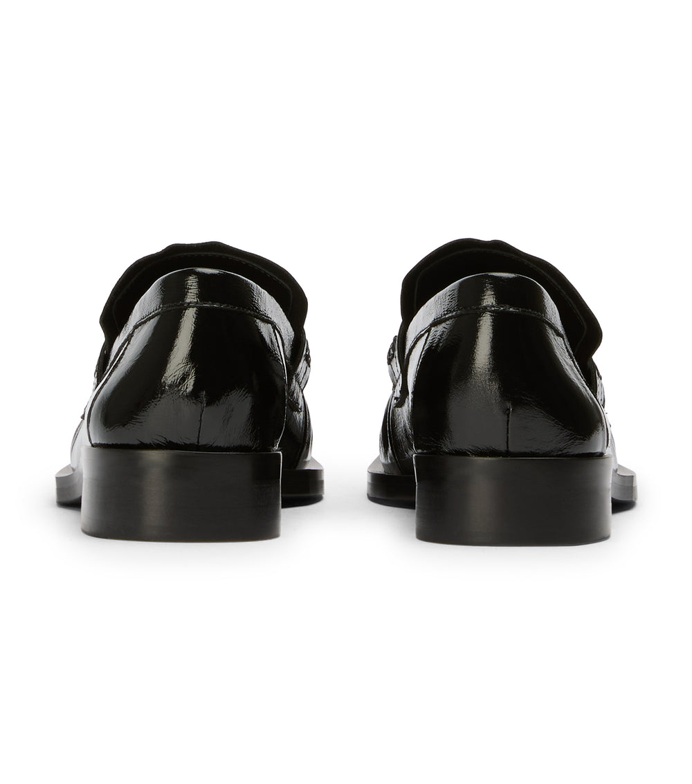 Tony Bianco Grand Black Nappa Patent - Black Nappa Patent