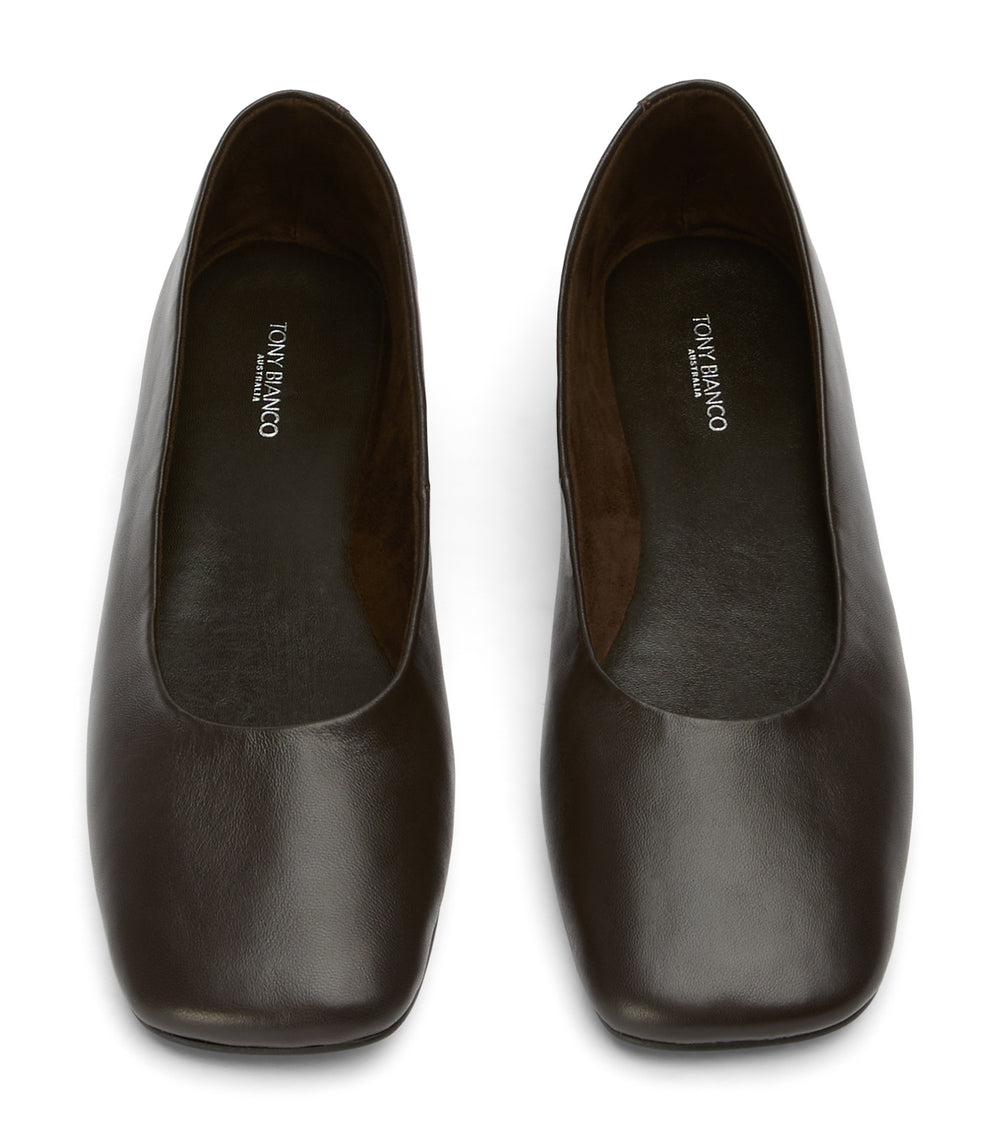 Tony Bianco Celeste Chocolate Nappa - Chocolate Nappa