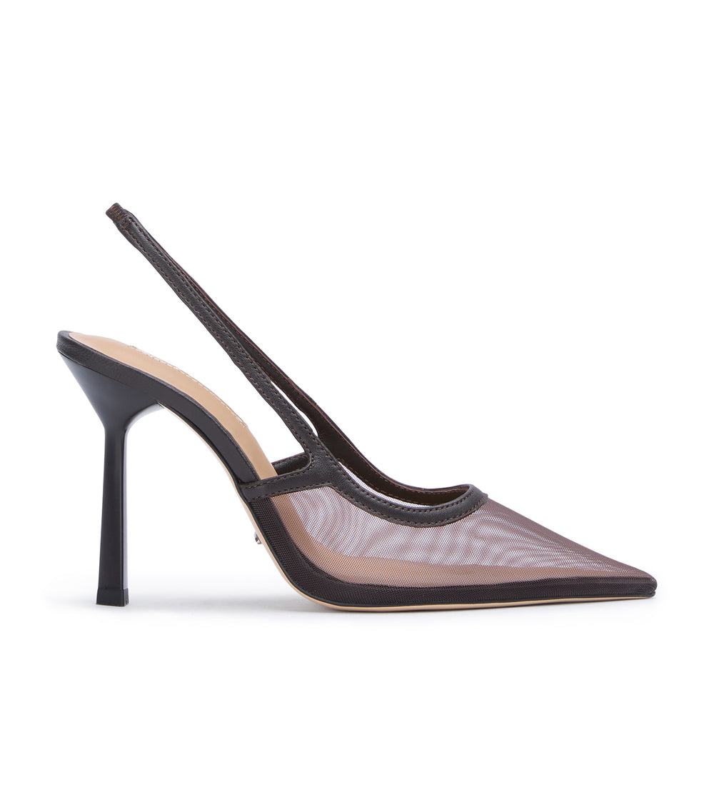 Tony Bianco Glide Choc Nylon/Choc - Choc Nylon/Choc