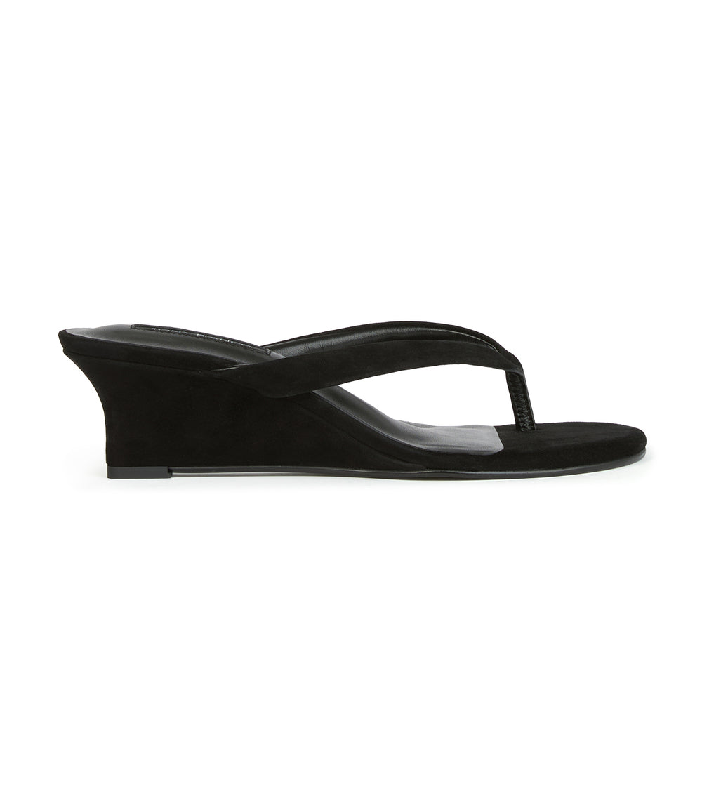 Tony Bianco Edgy Black Suede - Black Suede