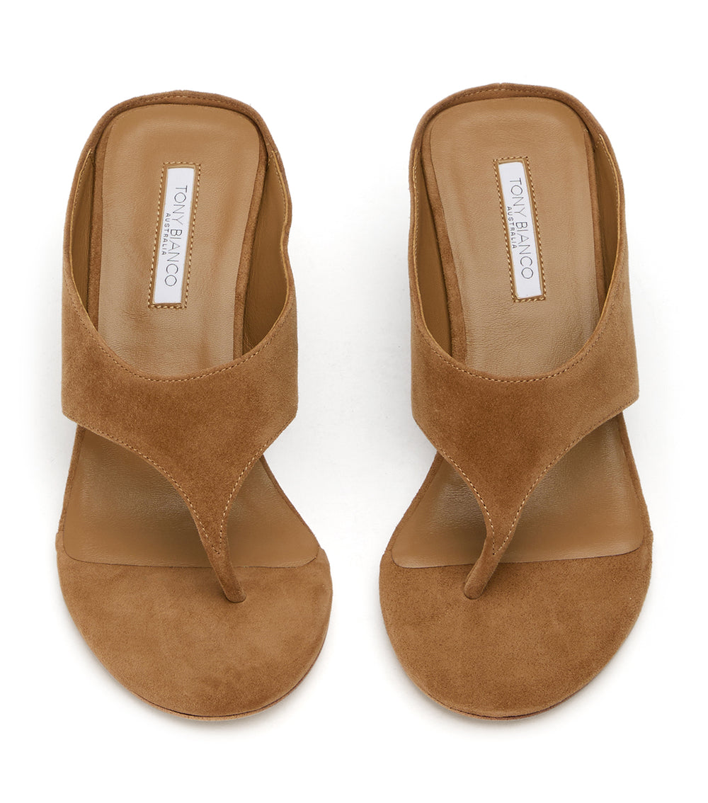 Tony Bianco Swift Taupe Suede - Taupe Suede