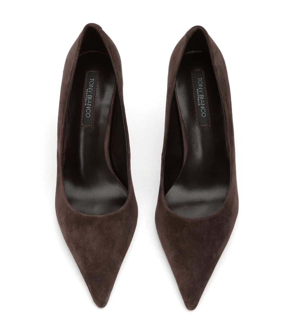 Tony Bianco Niki Espresso Suede - Espresso Suede