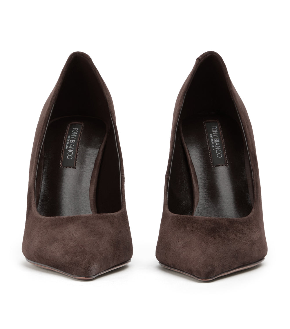 Tony Bianco Niki Espresso Suede - Espresso Suede