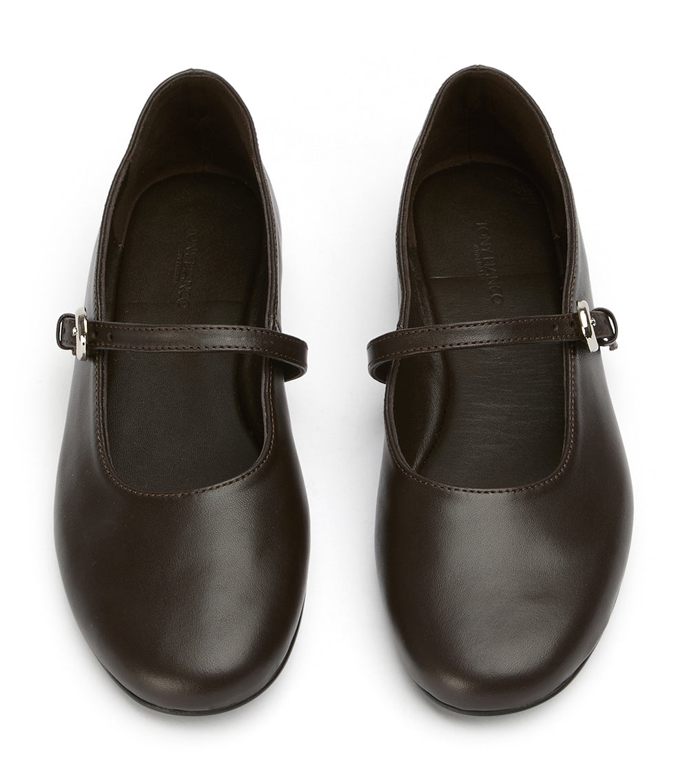 Tony Bianco Charli Chocolate Nappa - Chocolate Nappa