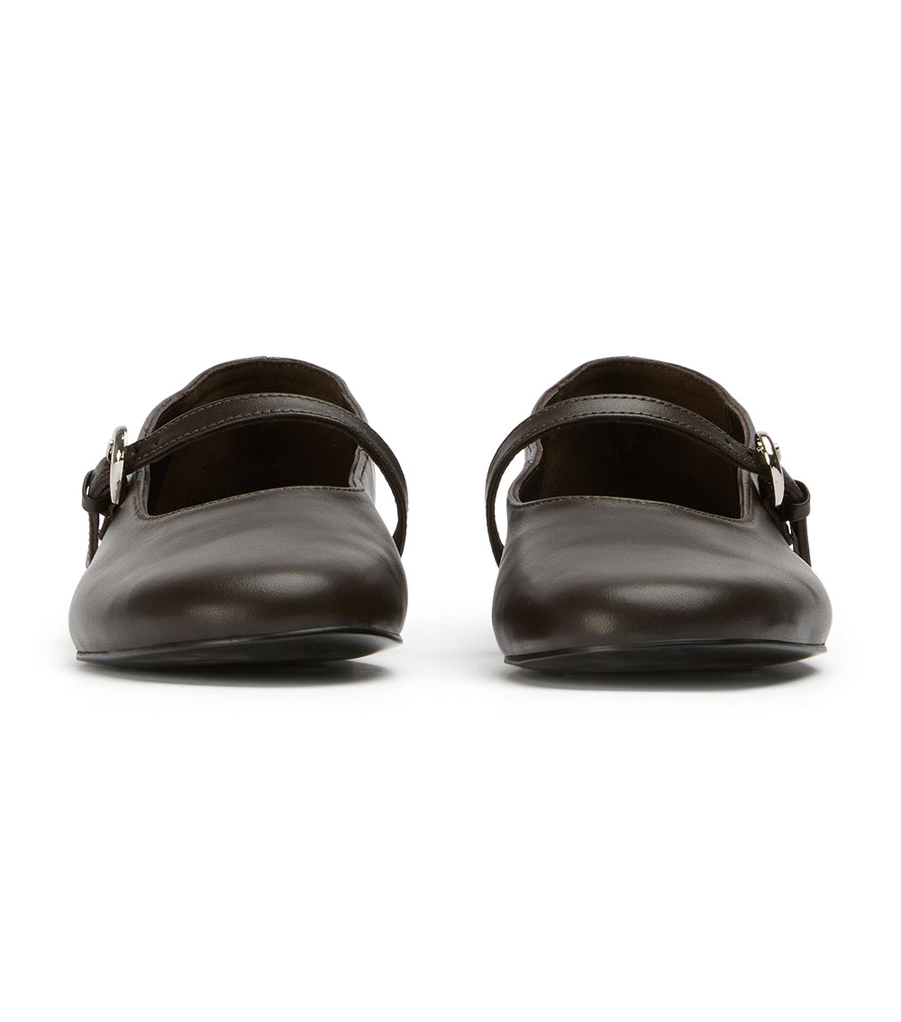 Tony Bianco Charli Chocolate Nappa - Chocolate Nappa