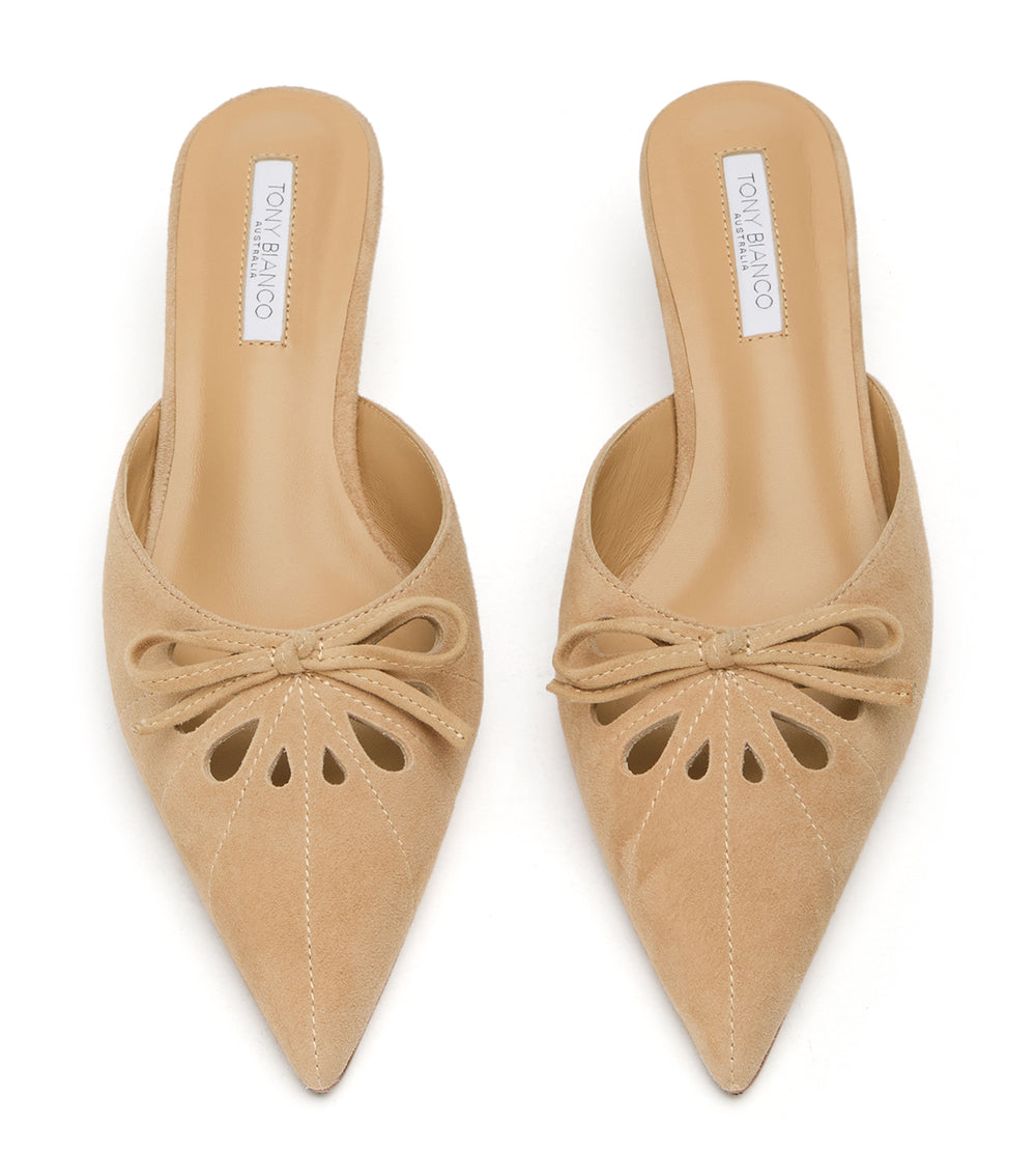 Tony Bianco Cammie Wheat Suede - Wheat Suede