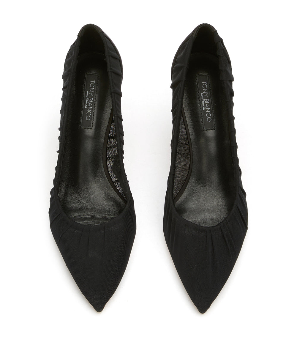 Tony Bianco Piper Black Tulle - Black Tulle