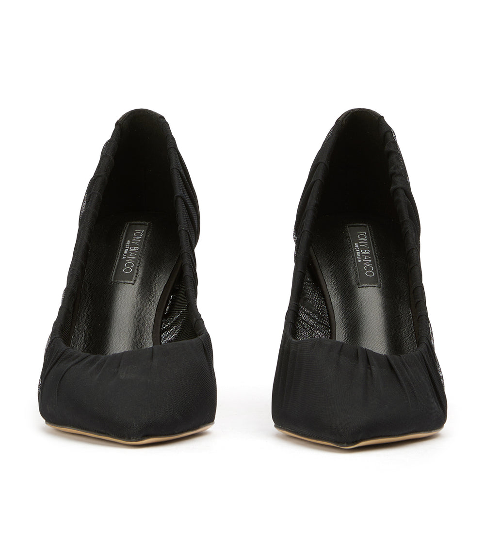 Tony Bianco Piper Black Tulle - Black Tulle