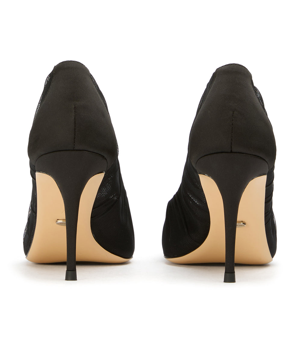 Tony Bianco Piper Black Tulle - Black Tulle