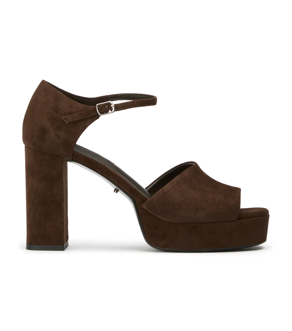 Tony Bianco Flash Espresso Suede - Espresso Suede
