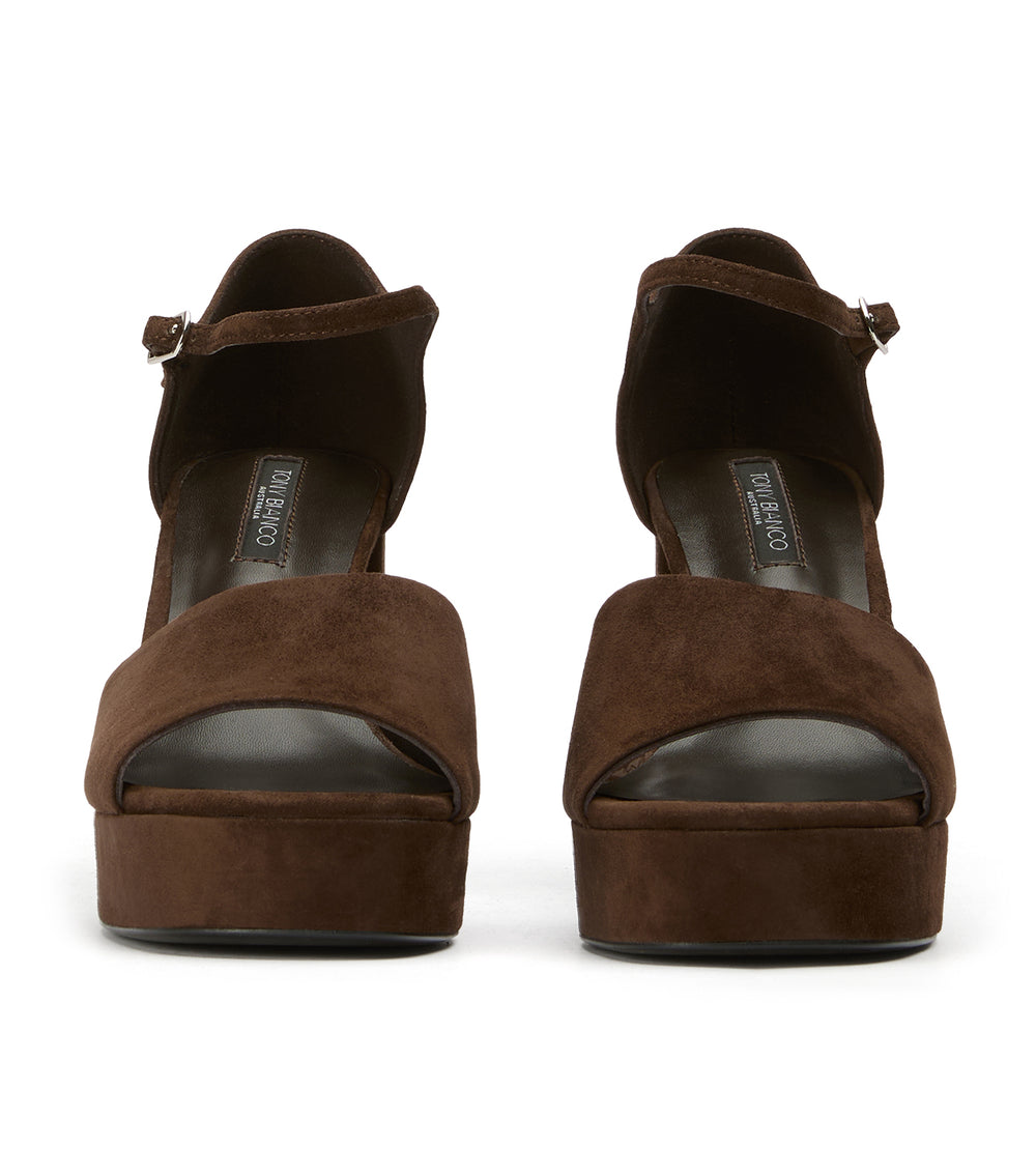 Tony Bianco Flash Espresso Suede - Espresso Suede