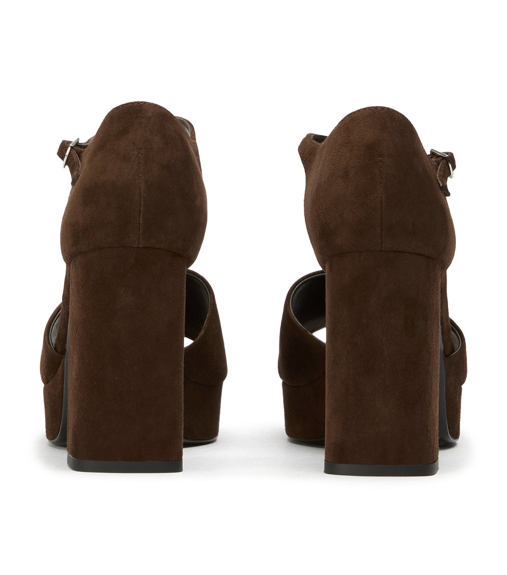 Tony Bianco Flash Espresso Suede - Espresso Suede