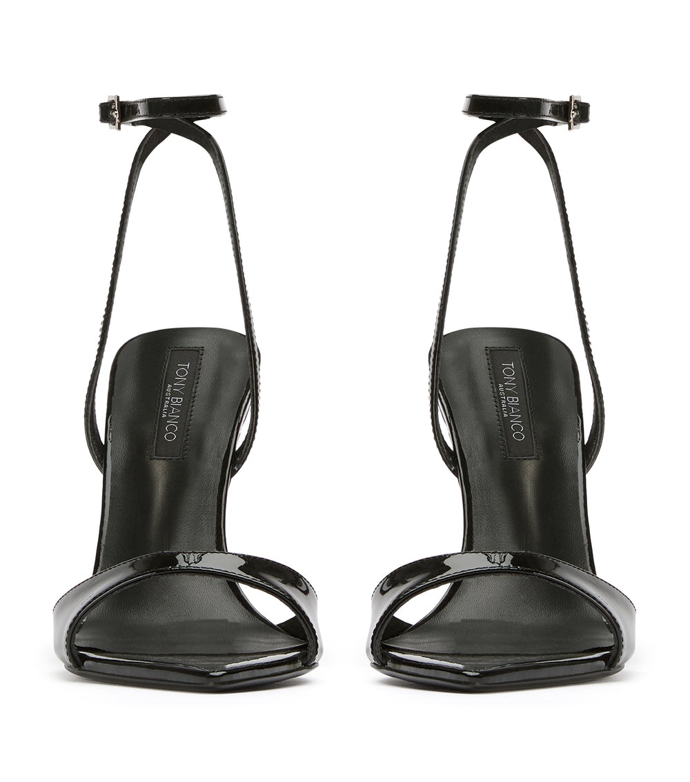 Tony Bianco Molly Black Patent - Black Patent