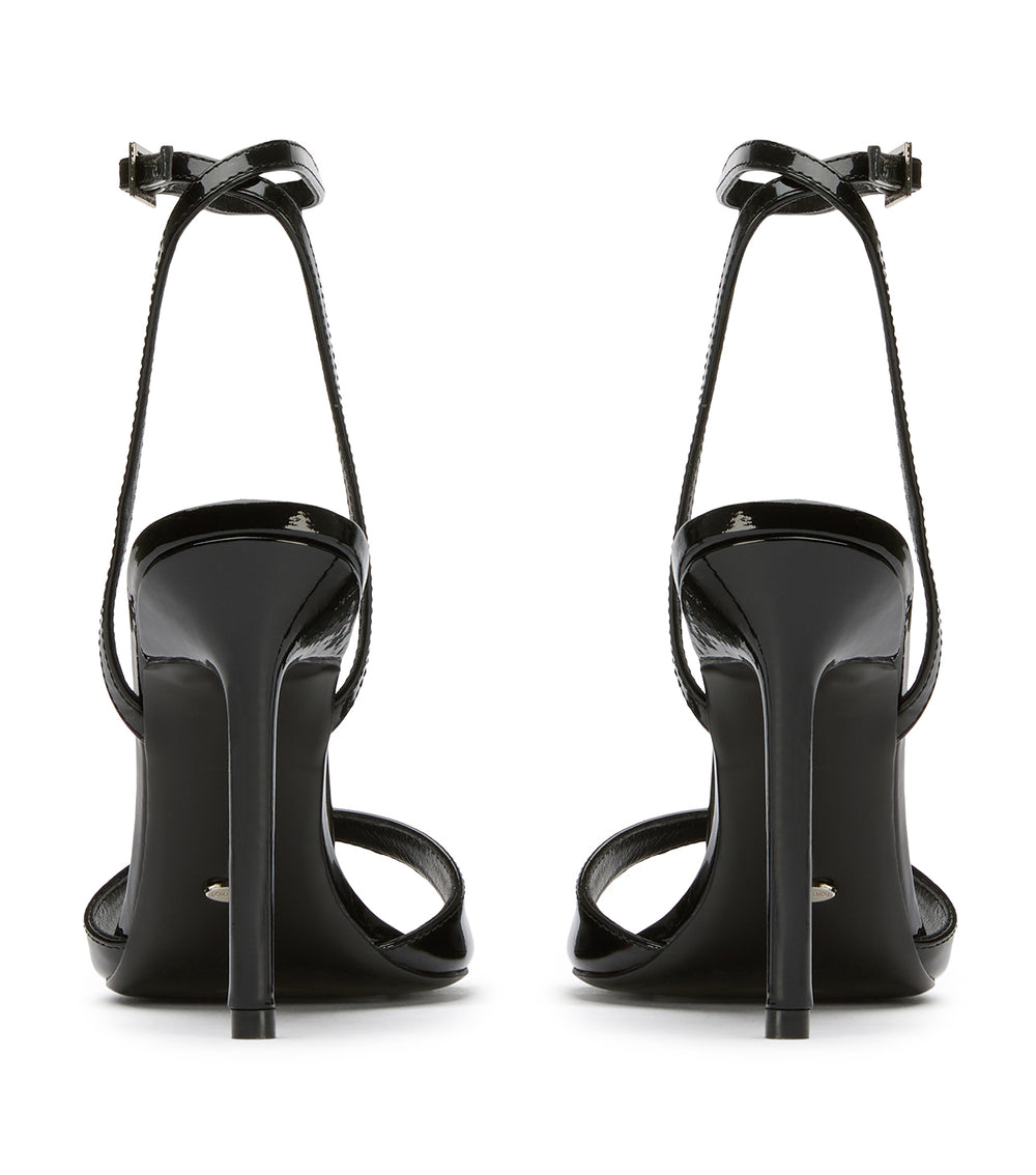 Tony Bianco Molly Black Patent - Black Patent