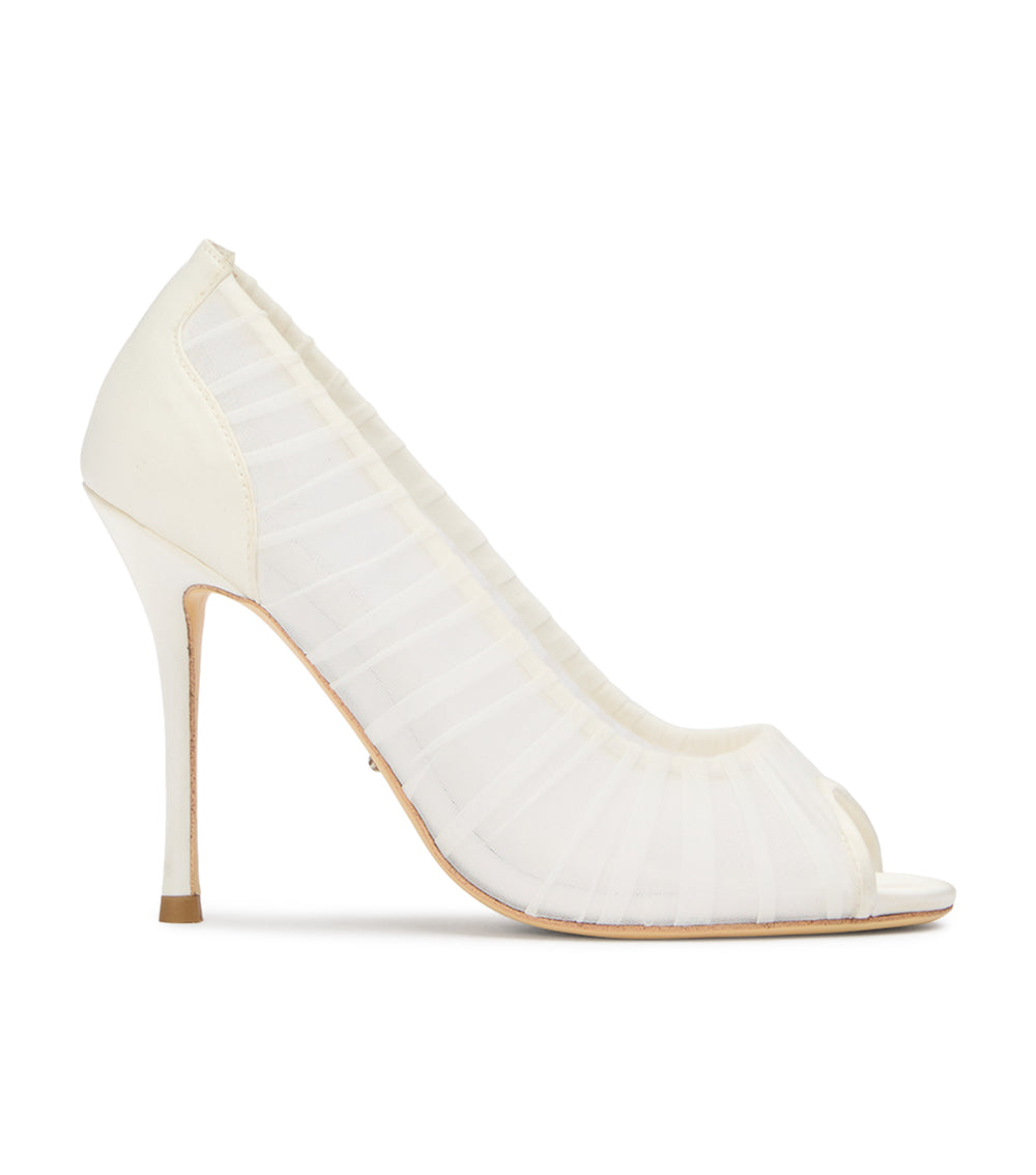 Tony Bianco Silvia Ivory Tulle - Ivory Tulle