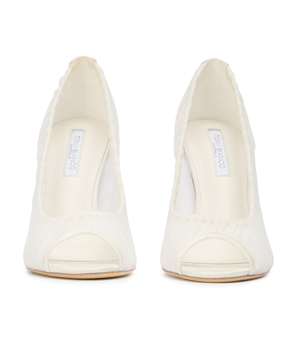 Tony Bianco Silvia Ivory Tulle - Ivory Tulle