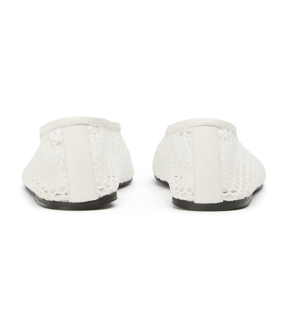 Tony Bianco Mazey White Mesh - White Mesh