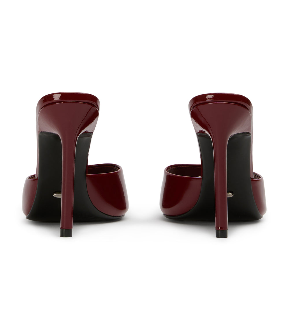 Tony Bianco Malibu Bordeaux Patent - Bordeaux Patent