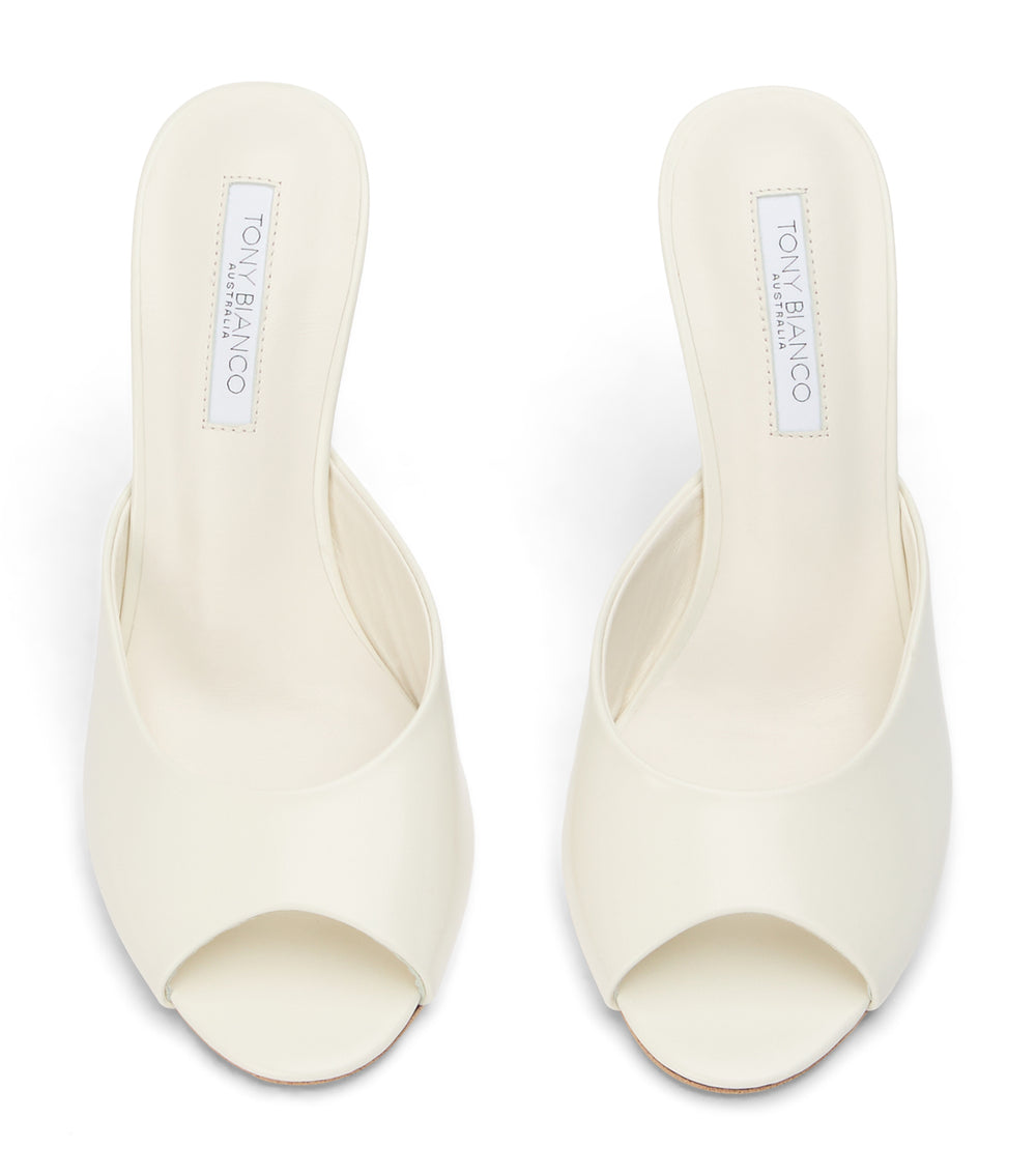 Tony Bianco Sandra White Hi Shine - White Hi Shine