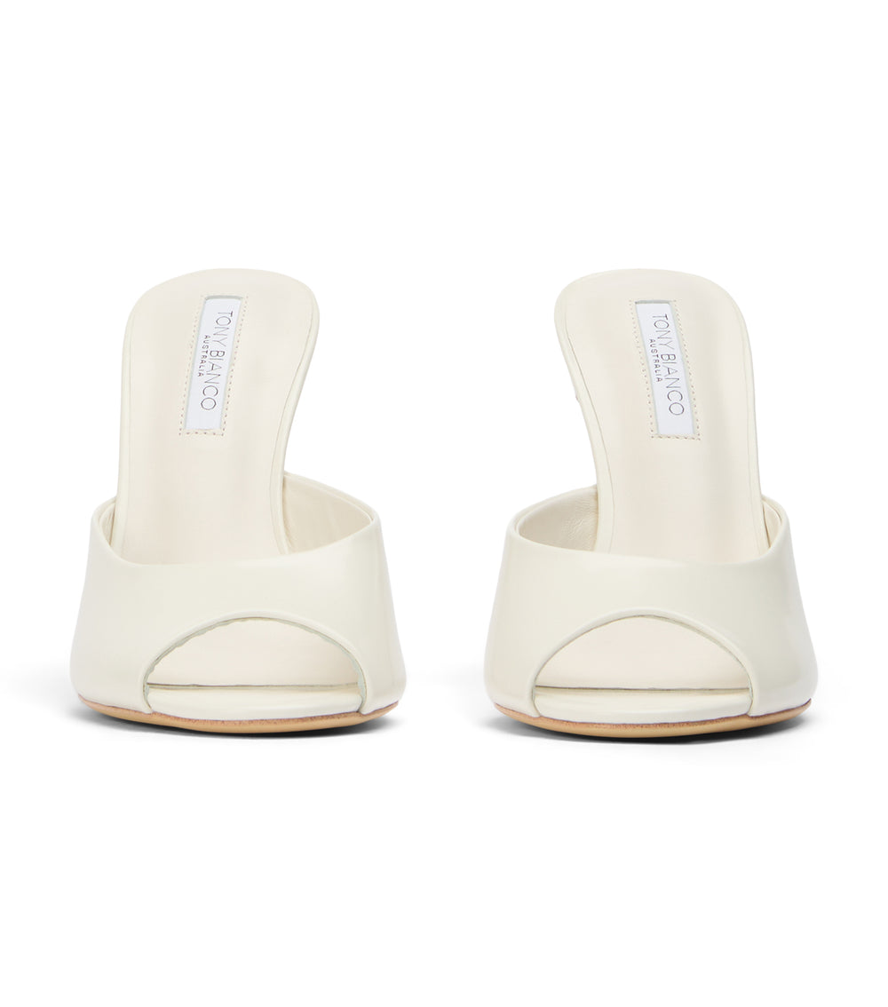Tony Bianco Sandra White Hi Shine - White Hi Shine