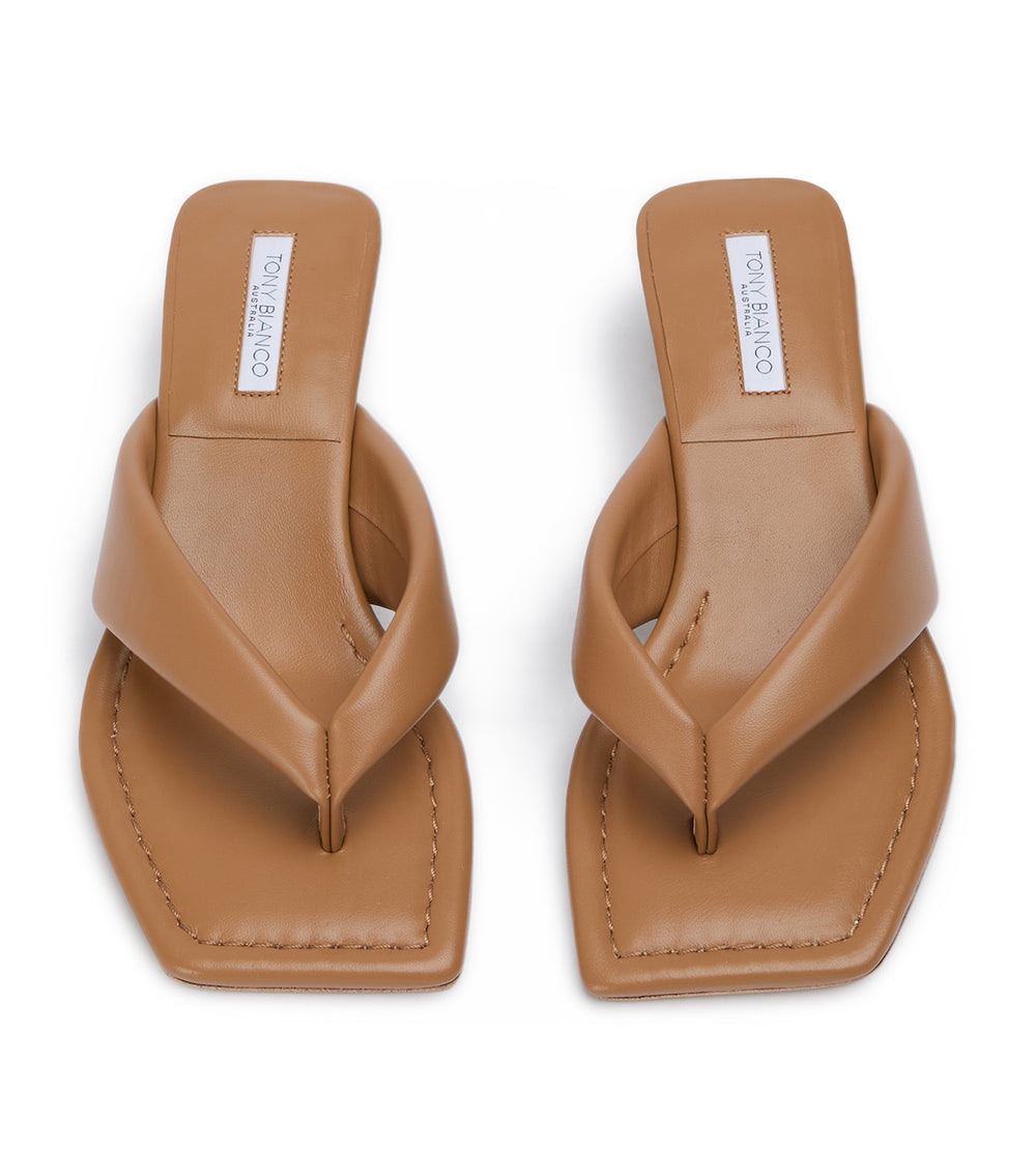 Tony Bianco Tropic Tan Nappa - Tan Nappa