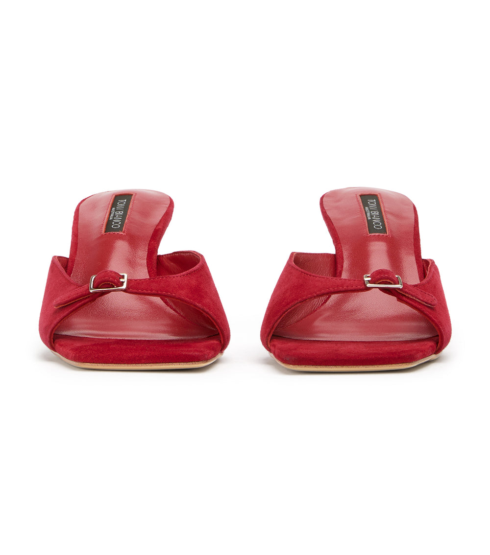 Tony Bianco Rada Scarlet Suede - Scarlet Suede